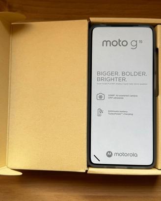 Nuovo Motorola G 15