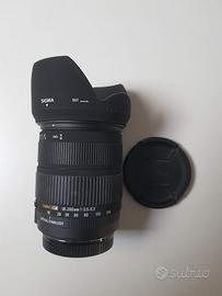 Zoom SIGMA 18-200 CANON