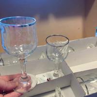 bicchieri pregiati in cristallo 