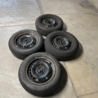 Cerchi in ferro+gomme