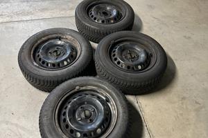 Cerchi in ferro+gomme