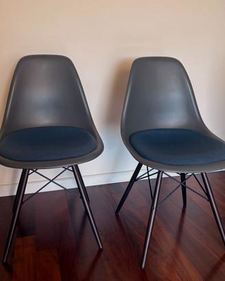 Coppia sedie Vitra Eames DSW originali