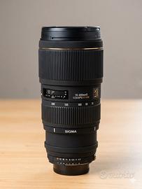 Obiettivo Sigma 70-200mm f/2.8 APO EX DG HSM Nikon
