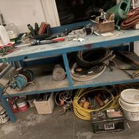 Tavolo da lavoro in ferro