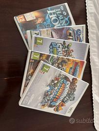 nintendo  wii con due controller e giochi