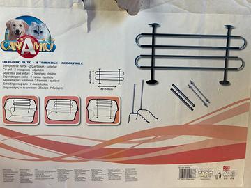 Separatore x trasporto cani gatti etc