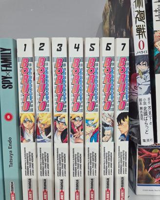 MANGA ITALIANO BORUTO 1-7
