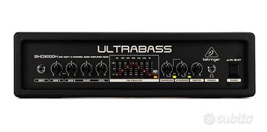 testata amplificatore per basso 