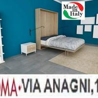 Letto a scomparsa a roma cleo-miglior prezzo-letti