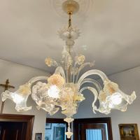 lampadario Burano a 5 luci