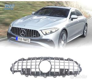 GRIGLIA PER MERCEDES W257 18-24 LOOK GTR NERO CROM