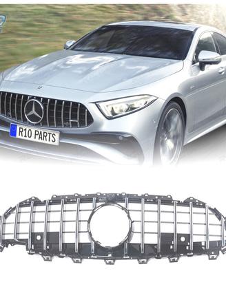 GRIGLIA PER MERCEDES W257 18-24 LOOK GTR NERO CROM
