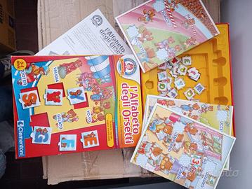 Gioco per bambini "L'alfabeto degli orsetti"