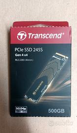 SSD 500GB PCIe Transcend 245S M.2 2280 *Nuovo*