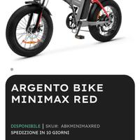 Bici elettrica nuova