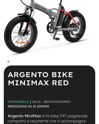 Bici elettrica nuova