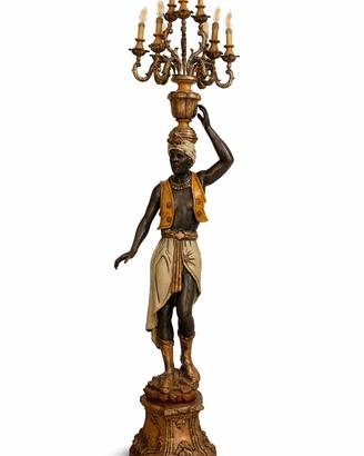 Lampada “Moro” veneziano – h 200 cm