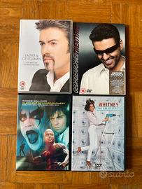 DVD George Michael Robbie Williams Whitney Houston