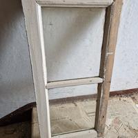 finestra vecchia, cornice vintage