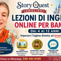 Lezioni di inglese online per bambini 4-12 anni