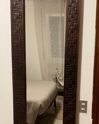 Specchio cornice stile etnico