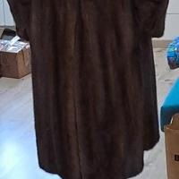 pelliccia di visone lunga 