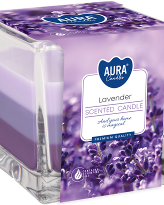 Candela profumata fragranza "Lavanda"