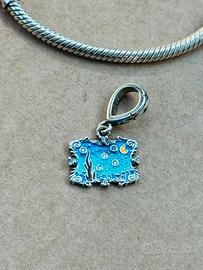 Charm Notte Stellata Van Gogh Compatibile Pandora