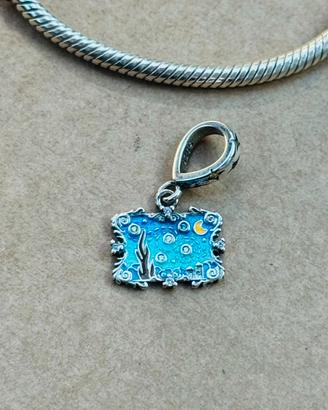 Charm Notte Stellata Van Gogh Compatibile Pandora