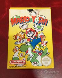 Mario & Yoshi Nintendo nes versione Italiana 