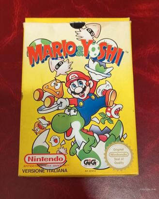 Mario & Yoshi Nintendo nes versione Italiana 