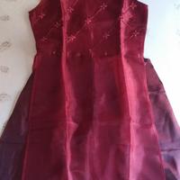 Completo in seta indiana nuovissimo