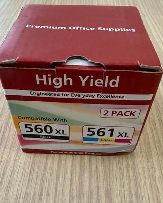 Cartucce compatibili Canon 560-561XL nuove