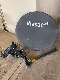 Parabola viasat con decoder