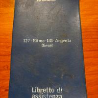 Libretto Fiat 127 Ritmo 131 Argenta Diesel