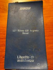 Libretto Fiat 127 Ritmo 131 Argenta Diesel