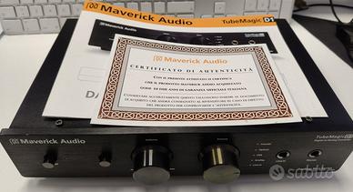 TUBE MAGIC D1 Dac Amplificatore Cuffie Valvolare