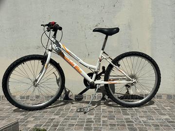 Mountain Bike Monviso 24” unisex-Bianco/Arancione