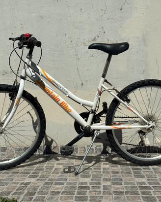 Mountain Bike Monviso 24” unisex-Bianco/Arancione