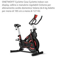 ONETWOFIT Cyclette Casa Cyclette indoor

