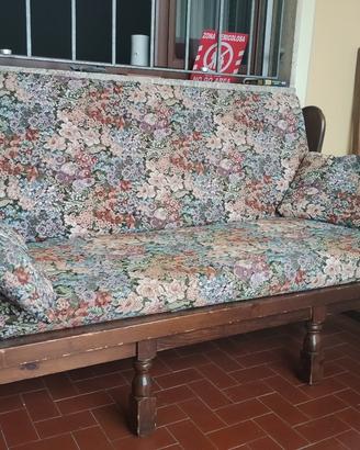 divano in legno 
