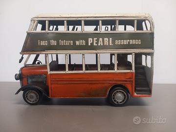 Modellino pullman inglese 2 piani