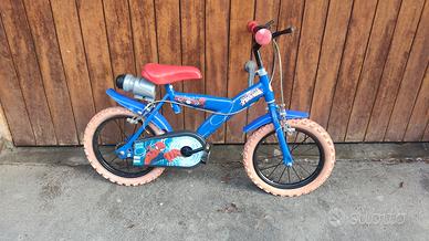 bici spiderman raggio 14