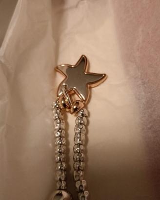 Collana Granelli argento Dodo con Stella Arg Oro