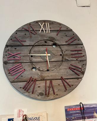 Orologio da parete arrigianale
