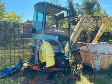 E51 Mini escavatore Yanmar Vio 35 per ricambi