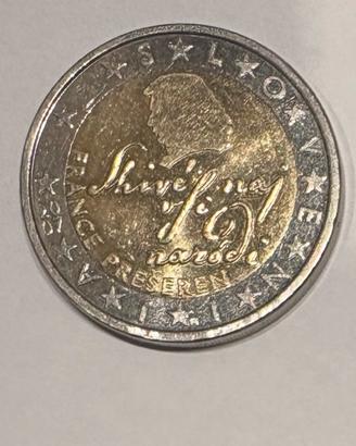 Moneta commemorativa slovena 2007 poeta
