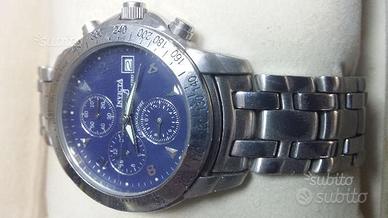 Orologio invicta uomo acciaio impermeabile