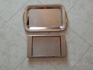 Vassoio in acciaio inox