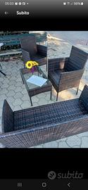 set poltrona e sedie 